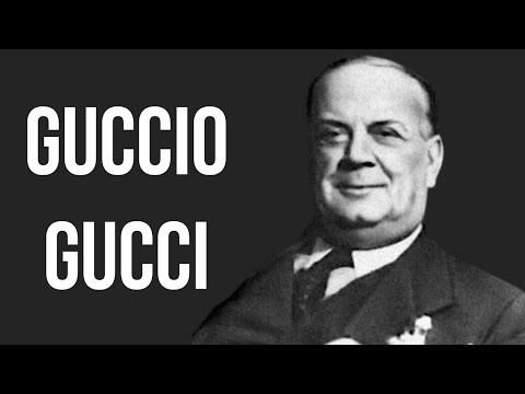 Gucci founder || Guccio Gucci biography || italian businessman