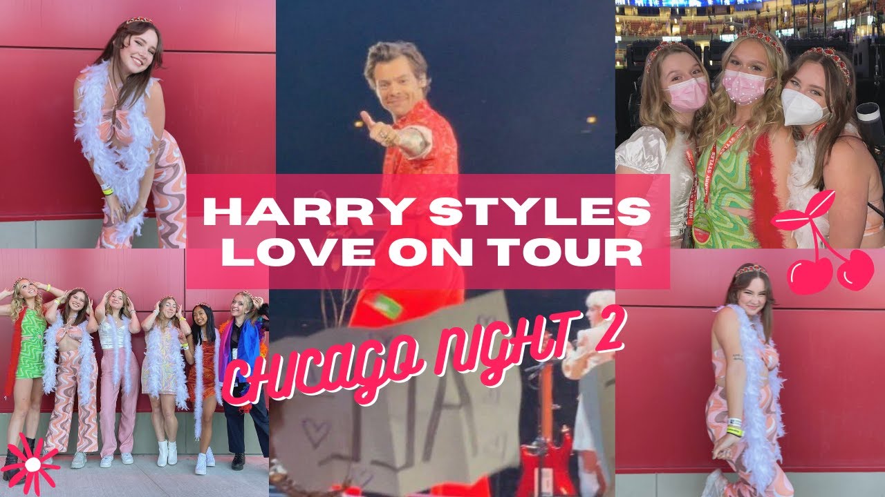 seeing harry styles front row | he blew us a kiss !!!