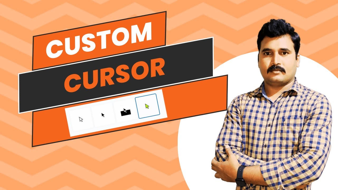 How to change Mouse Pointer or custom cursor on windows 11 - YouTube