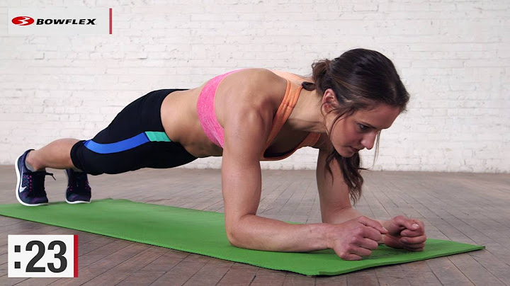 Bowflex® Bodyweight Workout | Two-Minute Push-ups and Plank