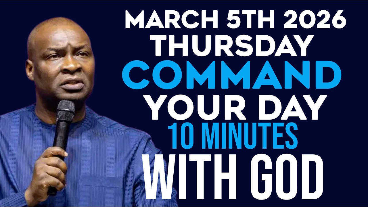 [Thursday 5th March, 2026] Morning Prayer Before You Start Your Day|Apostle Joshua Selman