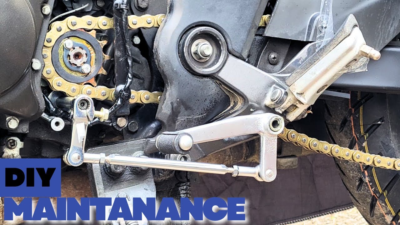 TVS Apache RTR 200 Gear Lever Installation