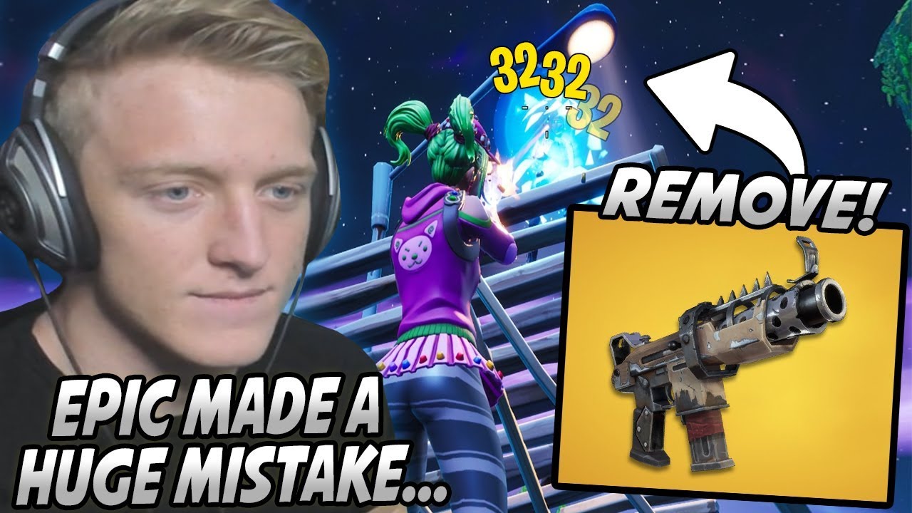 Tfue Is UPSET That The TAC SMG Is BACK & Explains Why It's RUINING Fortnite's META!
