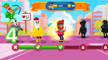 Bowmasters - Gameplay Walkthrough Part 4 - x6 New Character (iOS, Android)