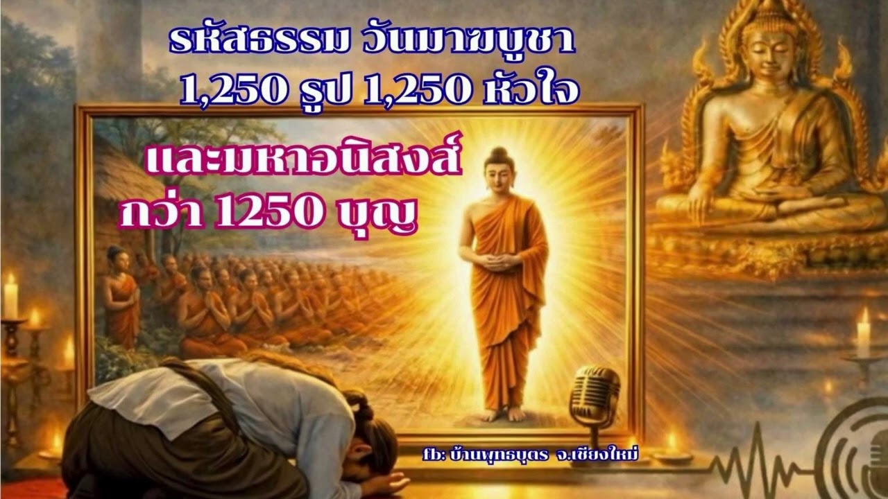 #ประวัติวันมาฆบูชา#วันมหาบุญ#กฎแห่งกรรม#ธรรมจัดสรร