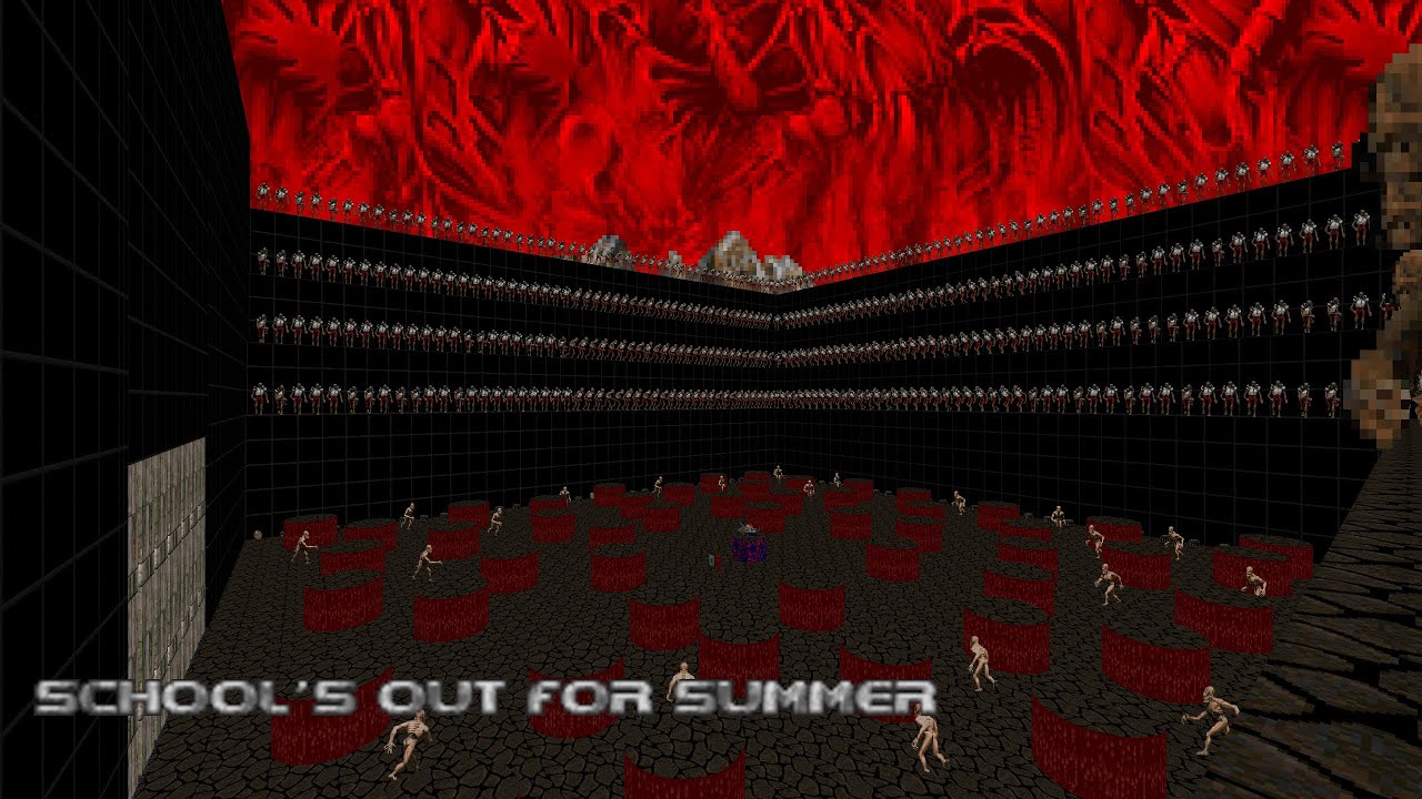 Doom II: Dimensions - Map 31 (School's Out For Summer) UV-Max in 