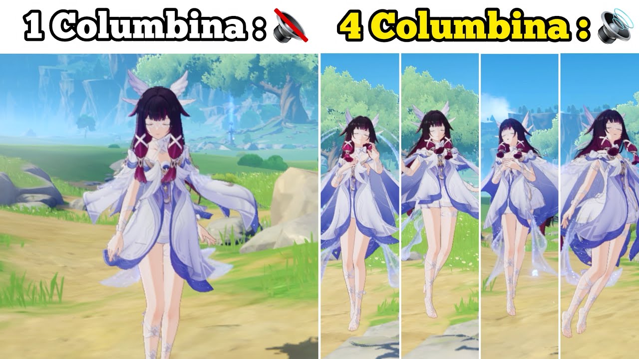 4 COLUMBINA CAN ACTUALLY DO THAT IF YOU MUTE THE MUSIC 😭