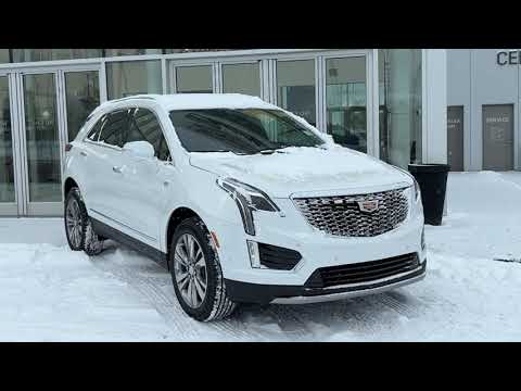 White 2026 Cadillac XT5 AWD Premium Luxury Edmonton AB Wolfe Auto Group | Stock Number: YK101865