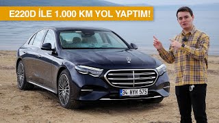 YENİ E SERİSİ ile 1.000 KM yol yaptım ve tüm deneyimlerimi anlattım!