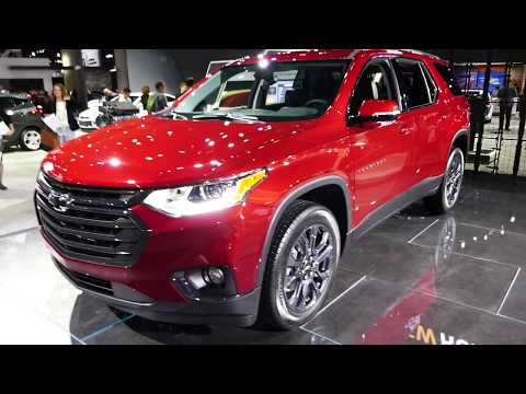 New 2018 Chevrolet Traverse Large SUV - Exterior Tour - 2017 LA Auto Show, Los Angeles, CA