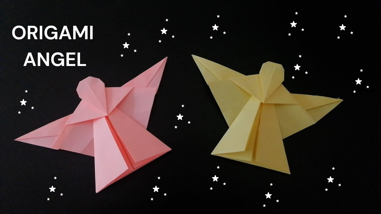 Easy Origami Angel Tutorial | How to Make a Beautiful Paper Angel Step by Step