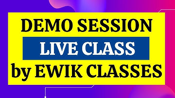 DEMO SESSION By One Of The Best Digital Marketing Training Institute - Ekwik Classes