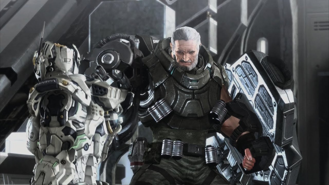 VANQUISH | Boss Battle - Robert Burns (PS5, 4K60, Audio Jap, No Commentary)