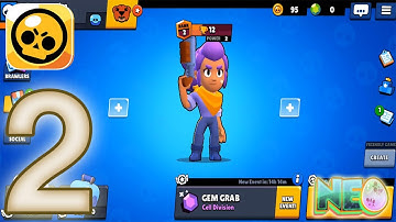 Brawl Stars: Gameplay Walkthrough Part 2 - Shelly In Action (iOS, Android)