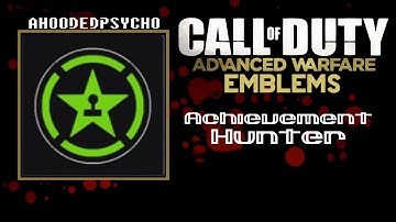 Achievement Hunter Logo - COD Advanced Warfare Emblem Tutorial (CODAW)