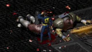 Famous Fallout 2  - Beating Horrigan Unarmed without Armour or Healing Profile