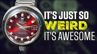 Sci-Fi Prop or Vintage Gem? Reviving a Nearly NOS Croton Aquamatic Watch
