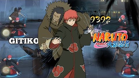 Sasori Akatsuki The True Art - Naruto Mobile Tencent PVP