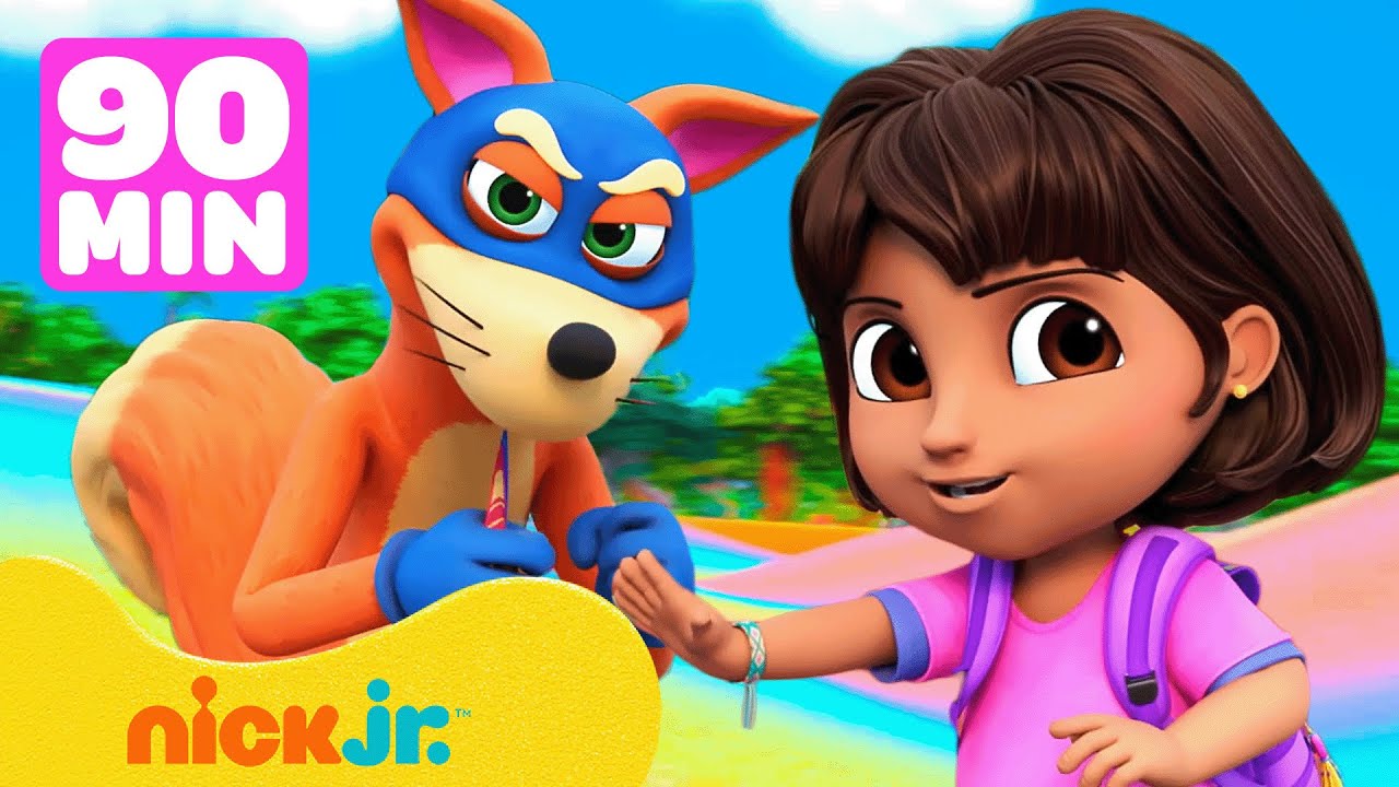 Dora | Raposo, não se atreva! Melhores momentos da Dora – 90 min | Nick ...