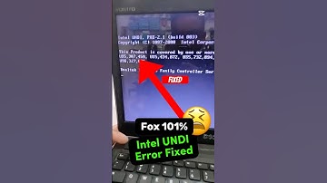 intel undi pxe-2.1 build 083 no bootable device ErrorFix100%#dippeworld#virulshorts