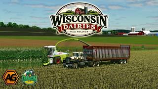 Finishing the Silage Pile — Job Done! | Abandoned Dairy Farm EP8 | FS25 Paoli WI