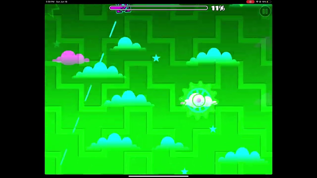 green demon secret way geometry dash