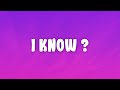 Travis Scott - I KNOW ?