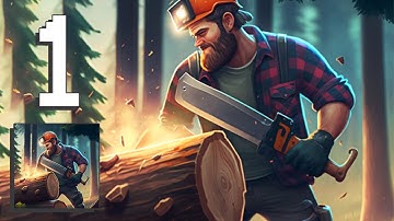 Lumberjack Challenge: Tycoon - Gameplay Walkthrough [Android, iOS Game]