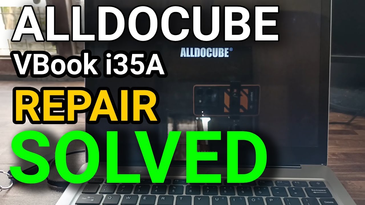 ALLDOCUBE VBook i35A Start up Boot loop Diagnosis and Repair (Tagalog)