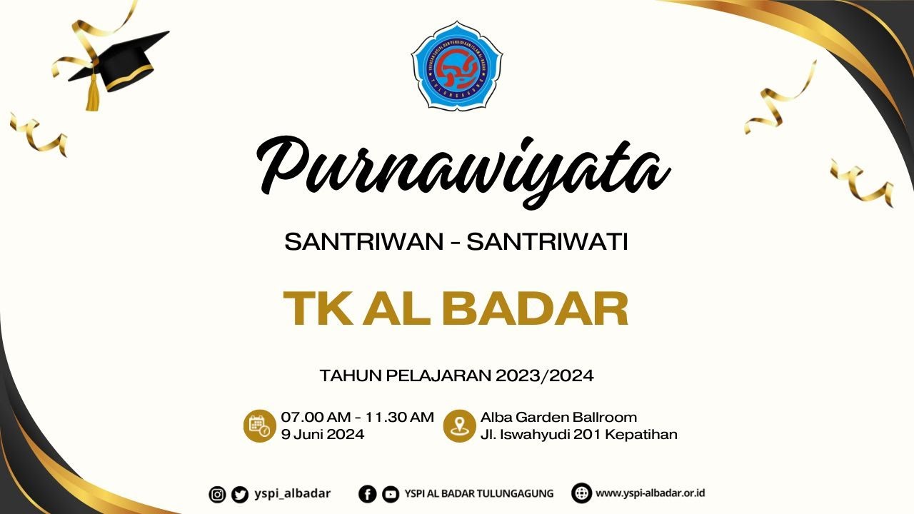 PURNAWIYATA TPA - KB - TK AL BADAR | 2 Dzulhijjah 1445 H / 9 Juni 2024