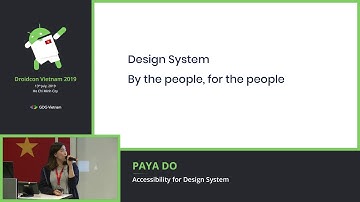 Accessibility for Design Systems - Paya Do