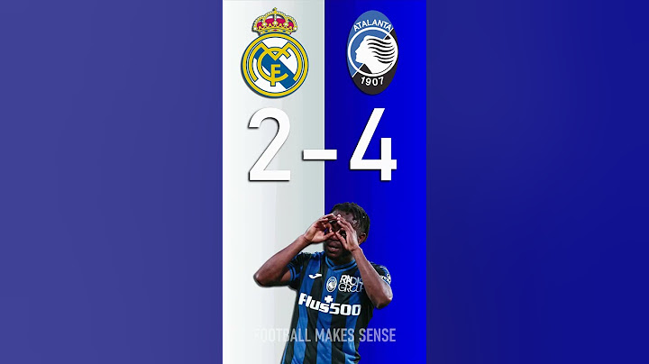 Real Madrid vs Atalanta : UEFA Super Cup Score Predictor - hit pause or screenshot