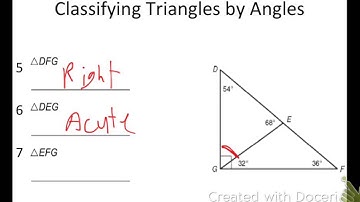 Section 4.1 (Classifying Triangles)