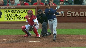 MIL@STL: Lucroy cuts the deficit with a single