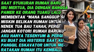 SAAT SYUKURAN RUMAH BARU MERTUA❗ DIA MENGHINAKU DAN IBUKU DAN MENGUSIR,AKU DIAM TAPI BALASANKU KEJAM