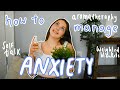 How to manage anxiety and stress cope without medication how to learn to calm yourself down