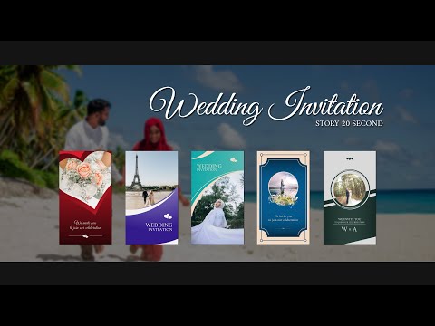 Wedding Invitation, a Templates & Theme by Gatamotion (Thumbnail 1 of 2)