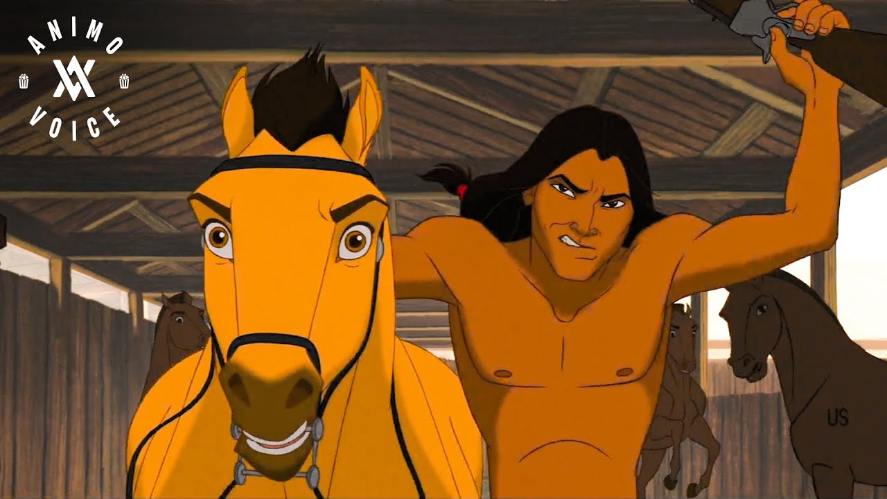 Spirit Escapes from the Army Base | Spirit: Stallion of the Cimarron