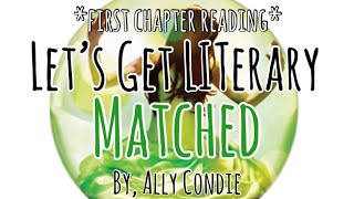 Matched - First chapter reading