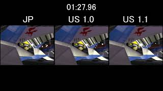 Sf64 - Speed Comparison Jp, Us 1.0 And Us 1.1