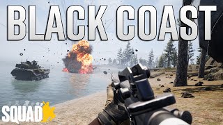 NEW SQUAD MAP! First Look at BLACK COAST, the New Amphibious Assault Map for the Marines in Squad V3
