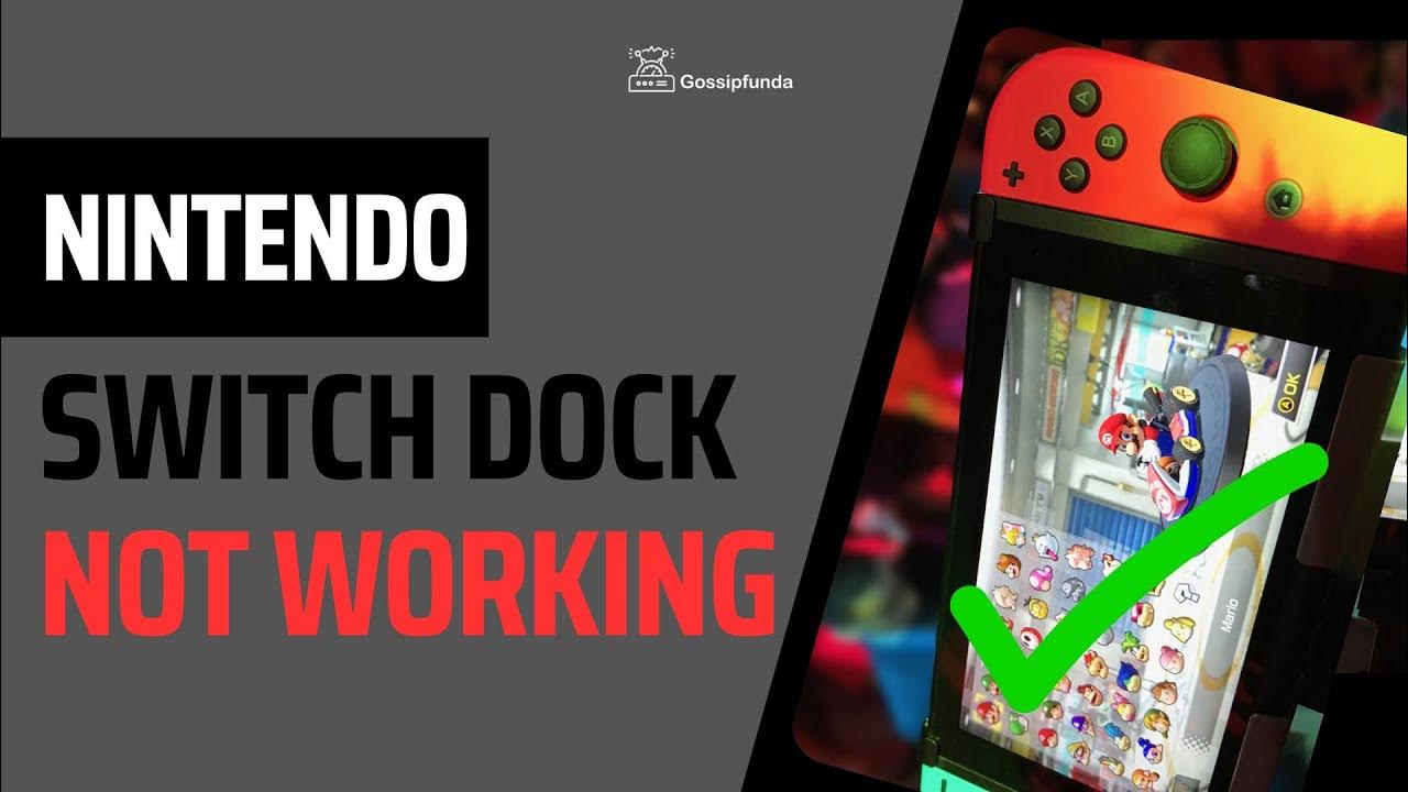 Nintendo switch dock not working - YouTube