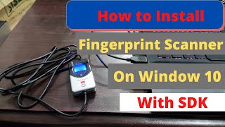 How to Install Digital Persona U r U 4500  on Window 10 {Fingerprint Scanner} |Mansoor Anwar| (Urdu) screenshot 3