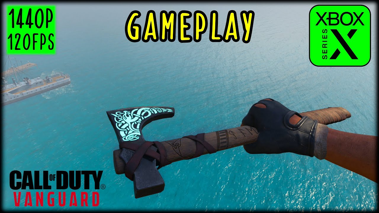 CoD Vanguard Xbox Series X Multiplayer 120fps Gameplay YouTube