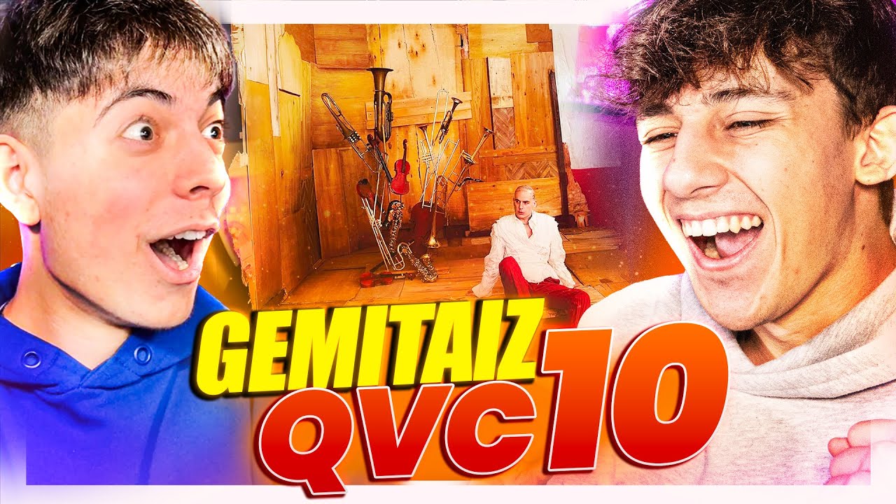 GEMITAIZ - QVC10 | CHE MERAVIGLIA!! | itsDani REACTION con xCarme