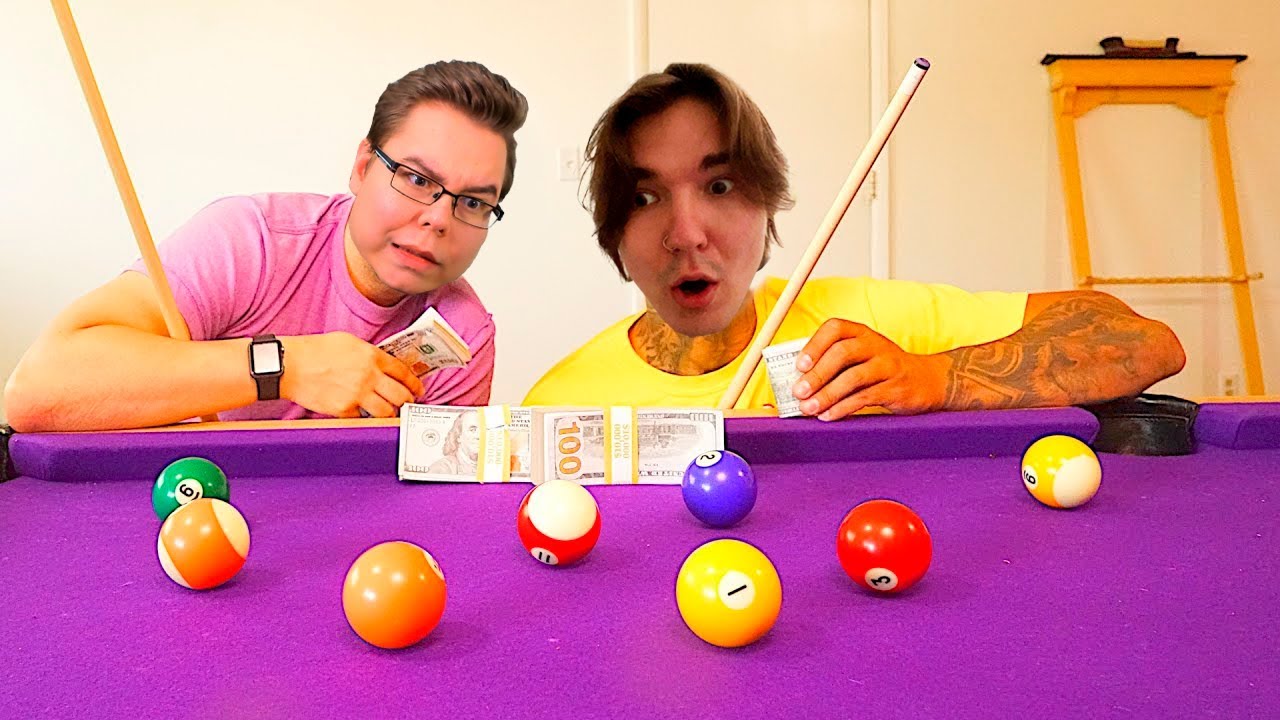 100€ BILJARDI 1V1 GARGEA VASTAAN!