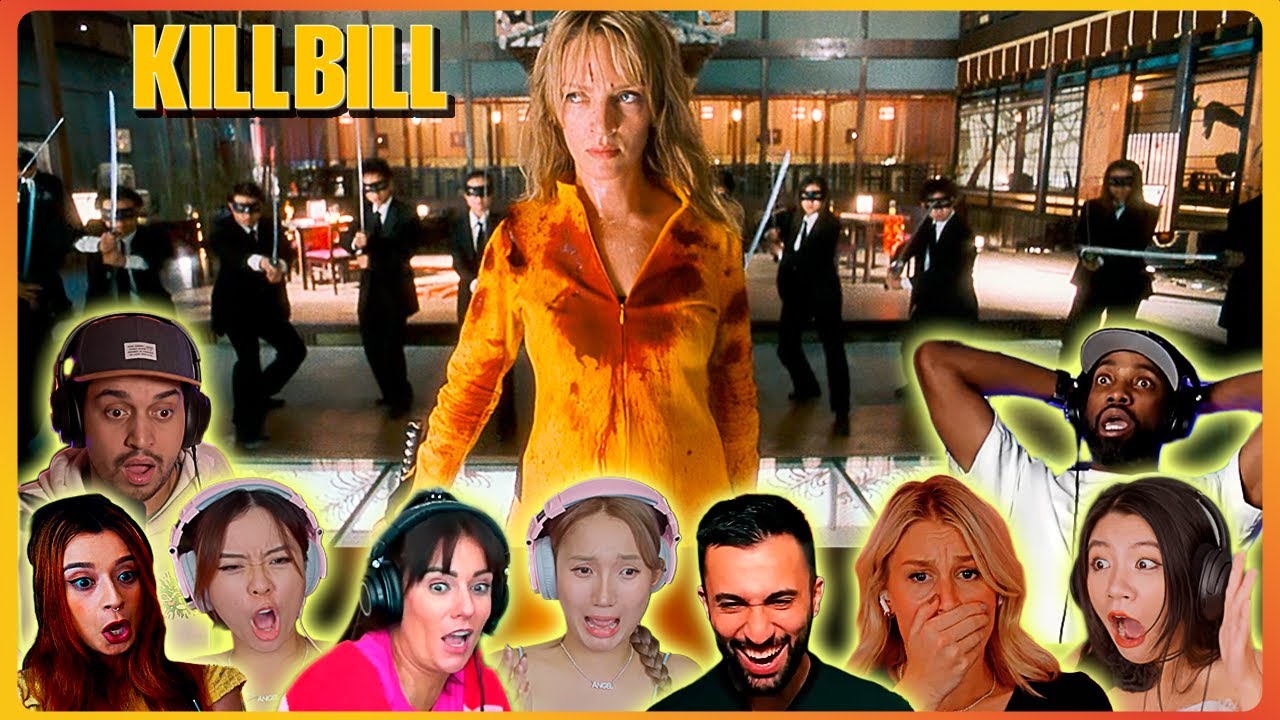 Beatrix Kiddo vs. The Crazy 88 Reaction Compilation | Kill Bill: Vol. 1 (2003) | Cine Reactions
