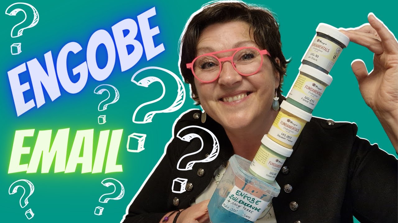 Engobe ou émail ? C'est quoi la différence ? 4 formules possibles Aux couleurs d'argiles + 1 cadeau