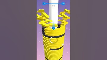 🔥🔥169🔥🔥 Level Stack Ball Game Android/iOS Gameplay HD #Shorts