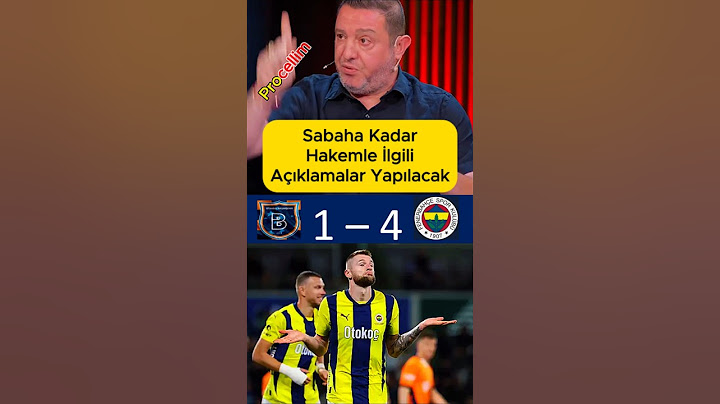 Fenerbahçe Başakşehir Maçında Hakemler Sabaha Kadar Konuşulmalı - Nihat Kahveci'den Önemli Açıklama!